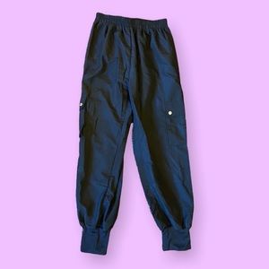 Black jogger pants